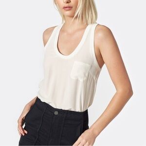 Joie Cream Sleeveless Tank Top